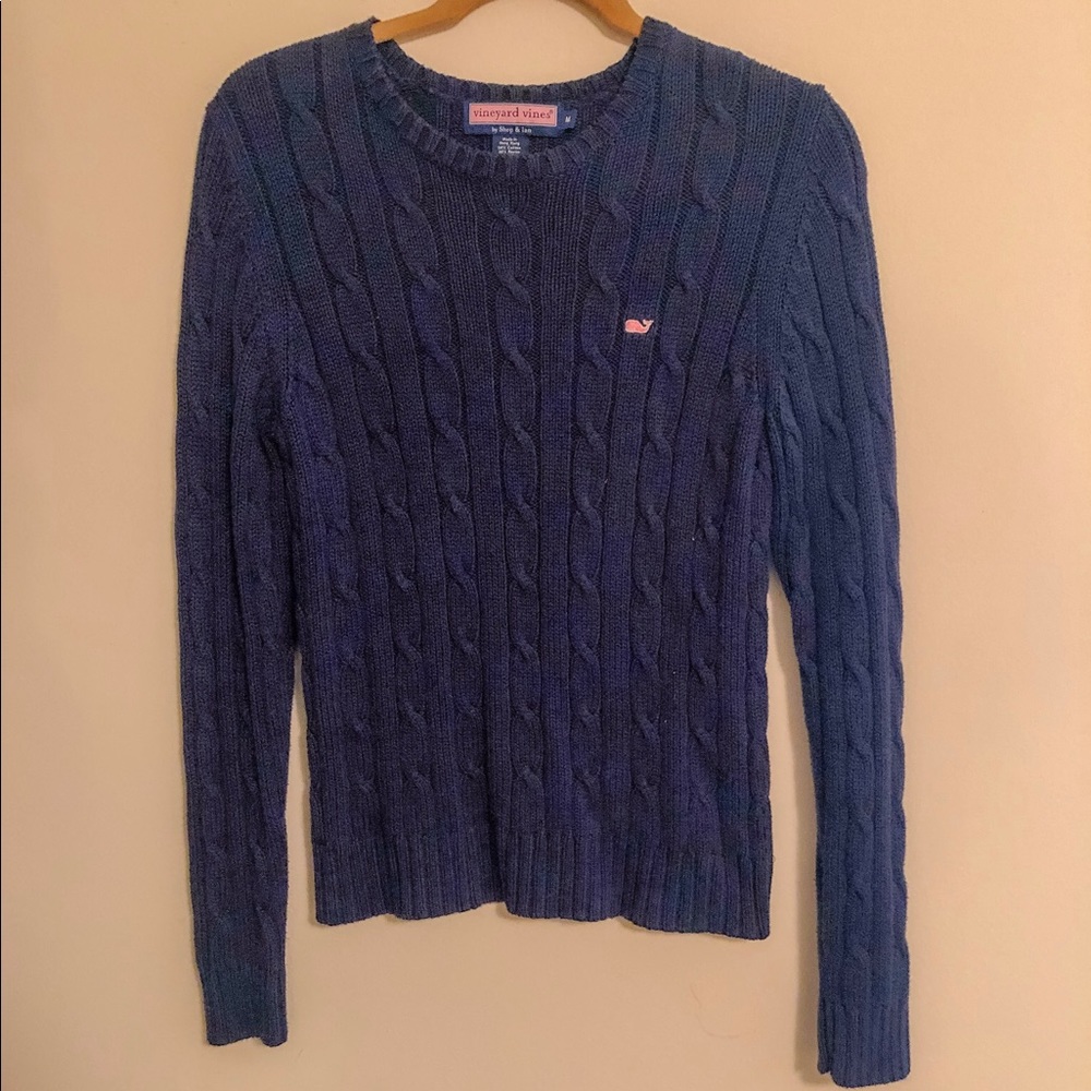 Navy blue Vineyard Vines sweater